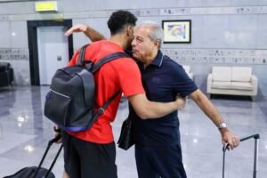 بعثة منتخب مصر تتوجه إلى جنوب السودان استعدادًا لمواجهة الجولة الثانية في تصفيات أمم أفريقيا 2027 7 بعثة منتخب مصر تتوجه إلى جنوب السودان استعدادًا لمواجهة الجولة الثانية في تصفيات أمم أفريقيا 2027