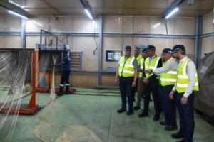 وزير الصناعة ومحافظ الإسكندرية يتفقدان مصانع الكربون الأسود والإطارات بالعامرية لتعميق التصنيع المحلي وزيادة الصادرات