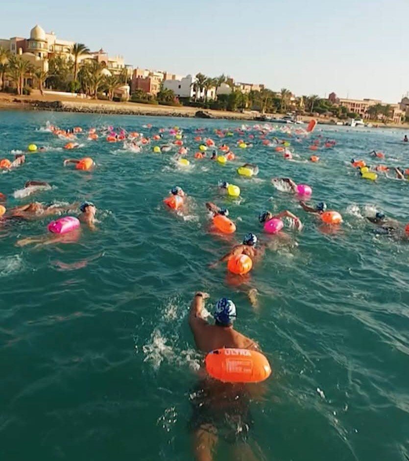 بطولة أوشن مان مصر تجمع أكثر من 1000 متسابق من 42 دولة في الجونة تحت رعاية وزارة الشباب والرياضة