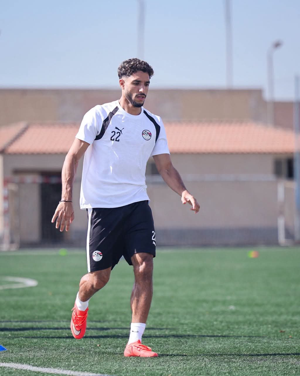 منتخب مصر يخوض تدريبه بإستاد الدفاع الجوي قبل السفر إلى جنوب السودان استعدادًا لمواجهة جنوب السودان