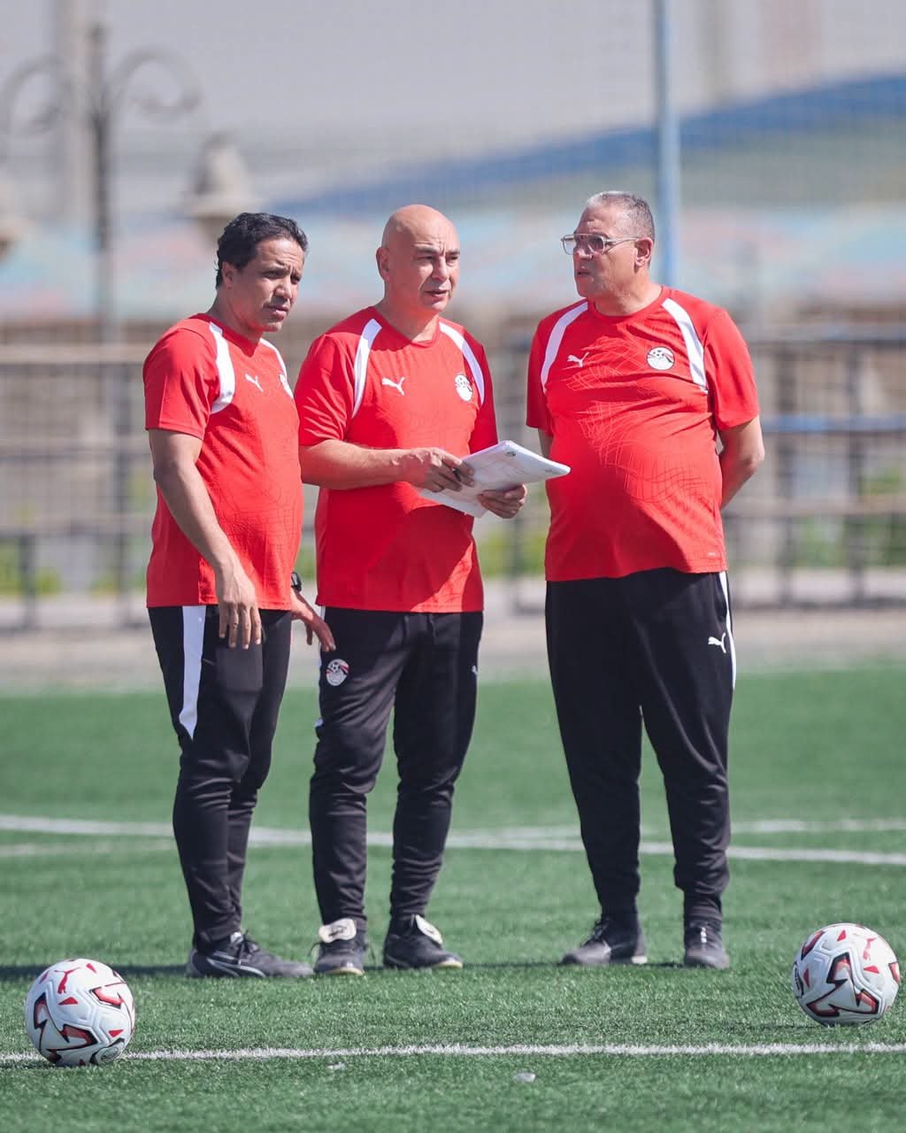 منتخب مصر يخوض تدريبه بإستاد الدفاع الجوي قبل السفر إلى جنوب السودان استعدادًا لمواجهة جنوب السودان