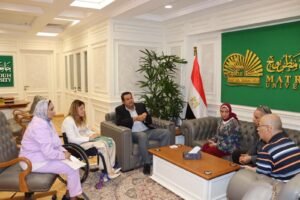 جامعة مطروح تعزز الخدمات الجامعية للطلاب ذوي الإعاقة بالتعاون مع المجلس القومي