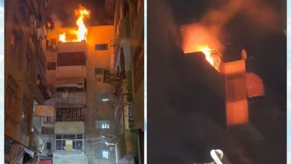 لحظات مؤثرة في وداع 3 أطفال ضحايا حريق شقة طنطا.. تفاصيل مأساة الأسرة قبل تشييع الجنازة