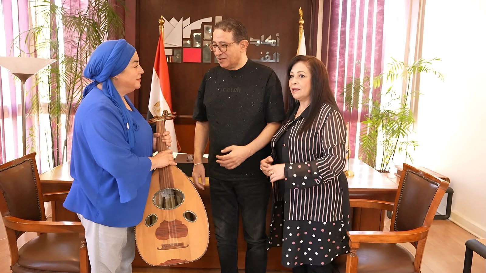 أبناء محمد الموجي: فخورون بإهداء عوده لمتحف الموسيقى العربية بأكاديمية الفنون