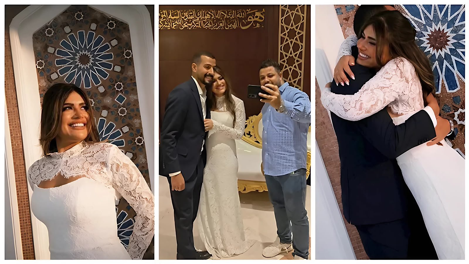 ديانا هشام تحتفل بعقد قرانها بعد عام ونصف من الخطوبة وسط أجواء عائلية