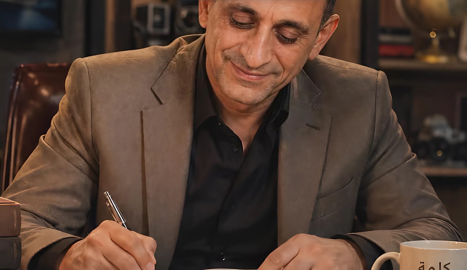 عيد ميلاد أكرم الكراني.. جريدة عالم النجوم الجديدة تهنئ الصحفي والفنان