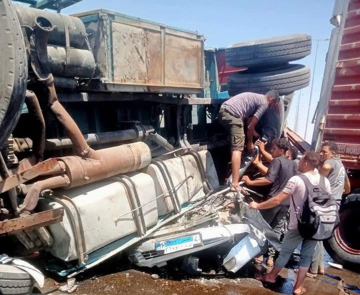 حادث طريق مصر إسكندرية الصحراوي اليوم.. تصادم عدد من السيارات يسبب ارتباكًا مروريًا وتحركًا عاجلًا للأجهزة المعنية