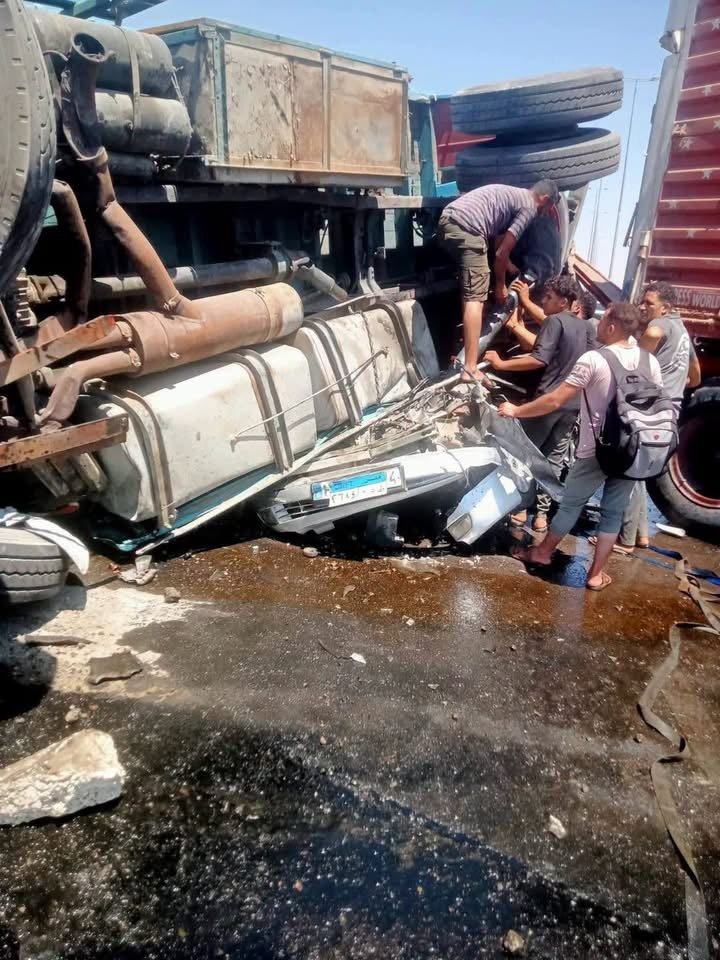 حادث طريق مصر إسكندرية الصحراوي اليوم.. تصادم عدد من السيارات يسبب ارتباكًا مروريًا وتحركًا عاجلًا للأجهزة المعنية