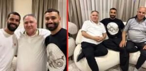 محمد صلاح مع عائلته في مصر.. أجواء أسرية هادئة تخطف الأنظار