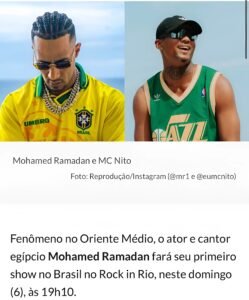 محمد رمضان في البرازيل.. أول حفل له في «روك إن ريو» وحضور لافت لنجم البوب المصري