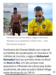 محمد رمضان في البرازيل.. أول حفل له في «روك إن ريو» وحضور لافت لنجم البوب المصري 5 محمد رمضان في البرازيل.. أول حفل له في «روك إن ريو» وحضور لافت لنجم البوب المصري
