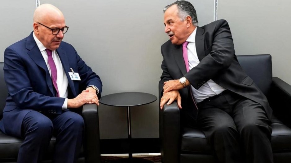 عاجل | نبيل فهمي والزياني يبحثان أمن الملاحة في الخليج وتنسيق المواقف العربية بالأمم المتحدة