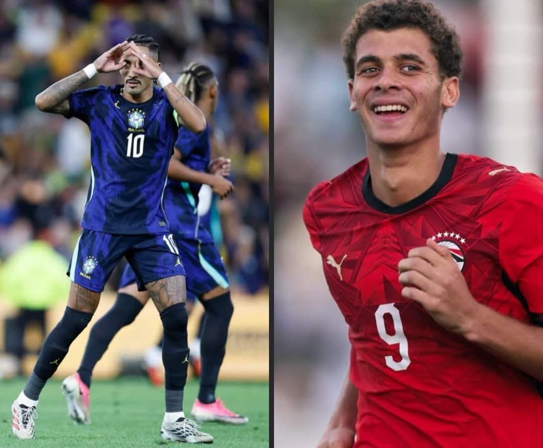 برشلونة يحتفي بتألق رافينيا وحمزة عبد الكريم مع البرازيل ومصر