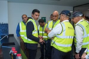 وزير الصناعة ومحافظ الإسكندرية يتفقدان مصانع الكربون الأسود والإطارات بالعامرية لتعميق التصنيع المحلي وزيادة الصادرات