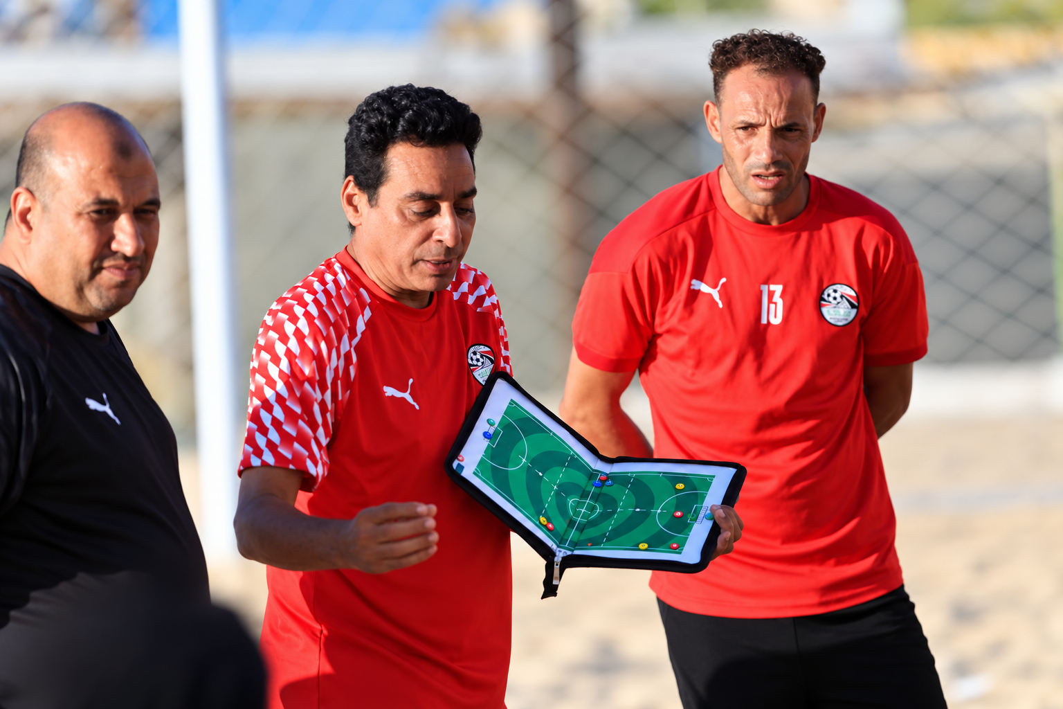 منتخب مصر لكرة القدم الشاطئية يكثف تدريباته استعدادًا لمواجهة أنجولا في تصفيات أمم أفريقيا