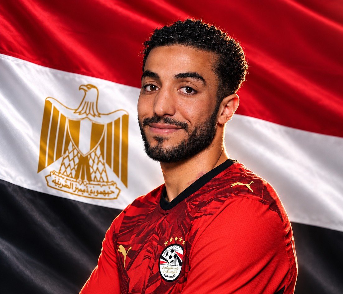 محمد عبد المنعم خارج رحلة منتخب مصر إلى جنوب السودان رسميًا بسبب النجيل الصناعي