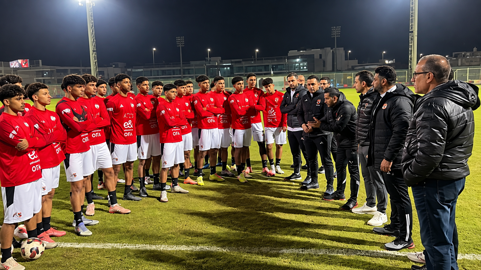 الأهلي يصعّد 7 لاعبين من قطاع الناشئين لتعويض غياب الدوليين خلال فترة التوقف