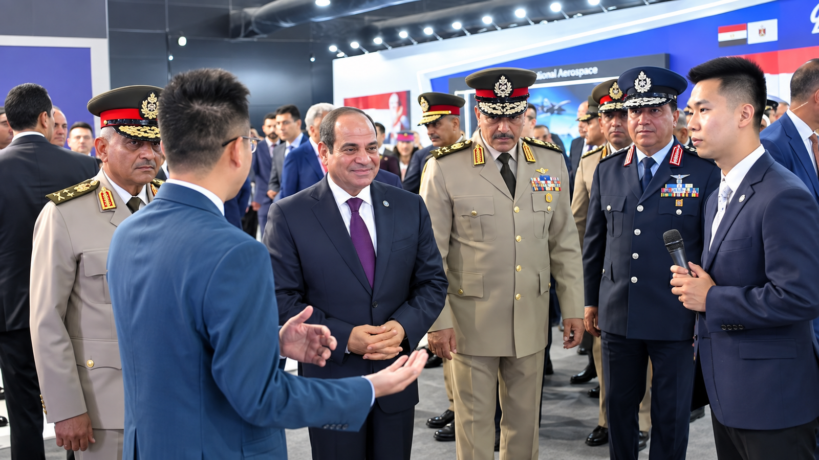 الرئيس السيسي يفتتح معرض العلمين الدولي للطيران والفضاء 2026 بمشاركة دولية واسعة