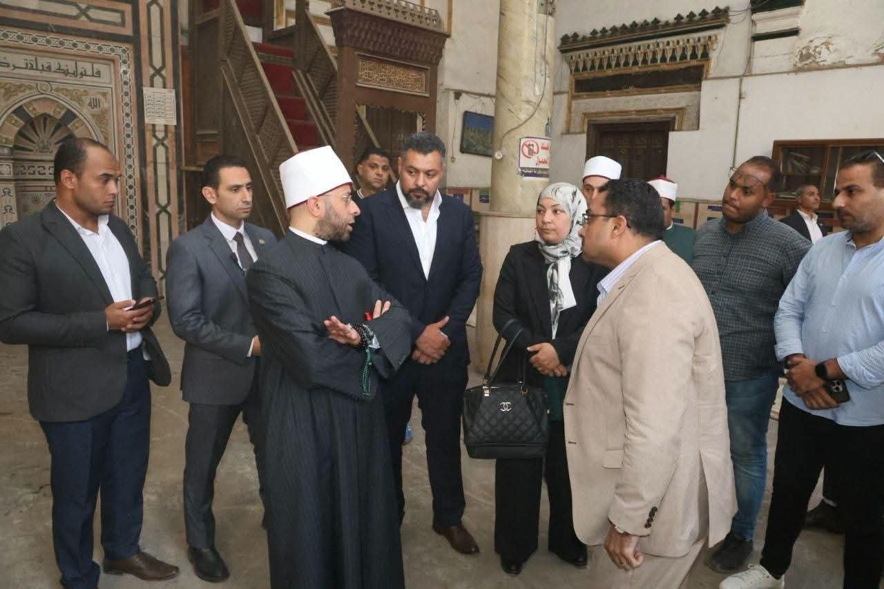 تطوير مسجد عبد الوهاب الشعراني.. وزير الأوقاف يعطي إشارة البدء لأعمال الإحلال والتطوير الشامل 2 تطوير مسجد عبد الوهاب الشعراني.. وزير الأوقاف يعطي إشارة البدء لأعمال الإحلال والتطوير الشامل