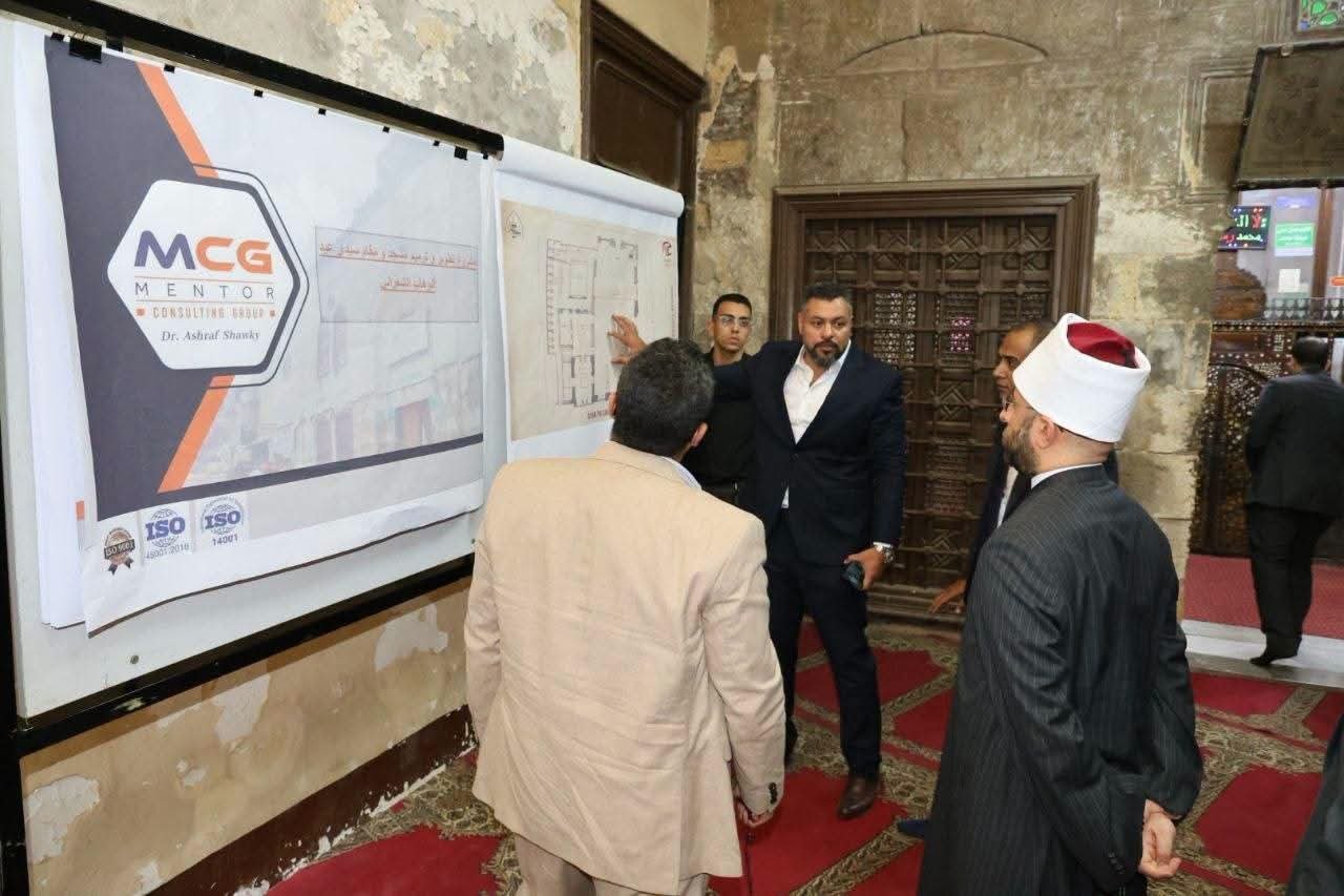 تطوير مسجد عبد الوهاب الشعراني.. وزير الأوقاف يعطي إشارة البدء لأعمال الإحلال والتطوير الشامل 3 تطوير مسجد عبد الوهاب الشعراني.. وزير الأوقاف يعطي إشارة البدء لأعمال الإحلال والتطوير الشامل