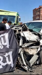 حادث طريق السنبلاوين المنصورة أمام قرية الزريقي.. مصرع شخص وإصابة 5 في تصادم ميكروباص وتريلا