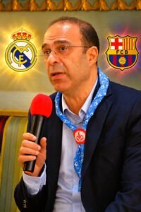 عصام الشوالي معلقًا على مباراة الكلاسيكو بين ريال مدريد وبرشلونة يوم الأحد 2 عصام الشوالي معلقًا على مباراة الكلاسيكو بين ريال مدريد وبرشلونة يوم الأحد
