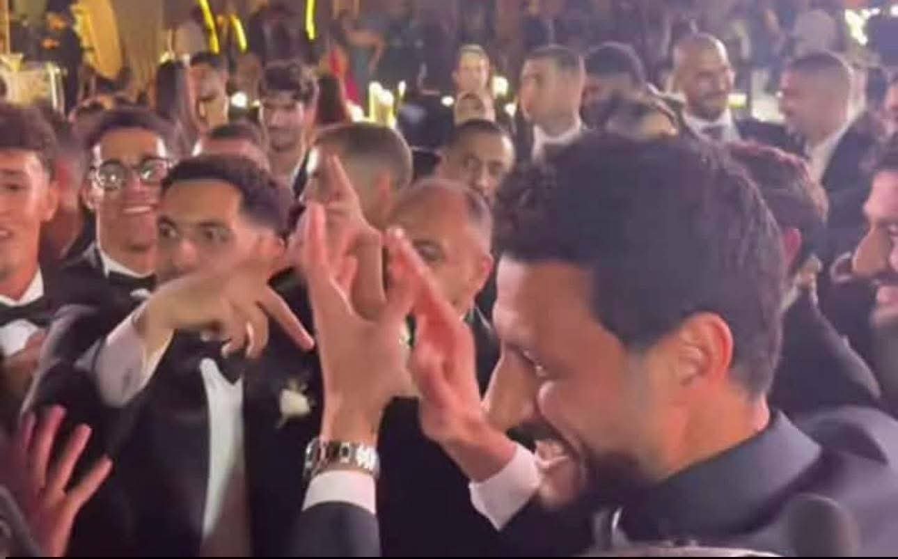 لاعبو الأهلي في فرح مصطفى شوبير.. ظهور نجوم القلعة الحمراء يشعل الاهتمام