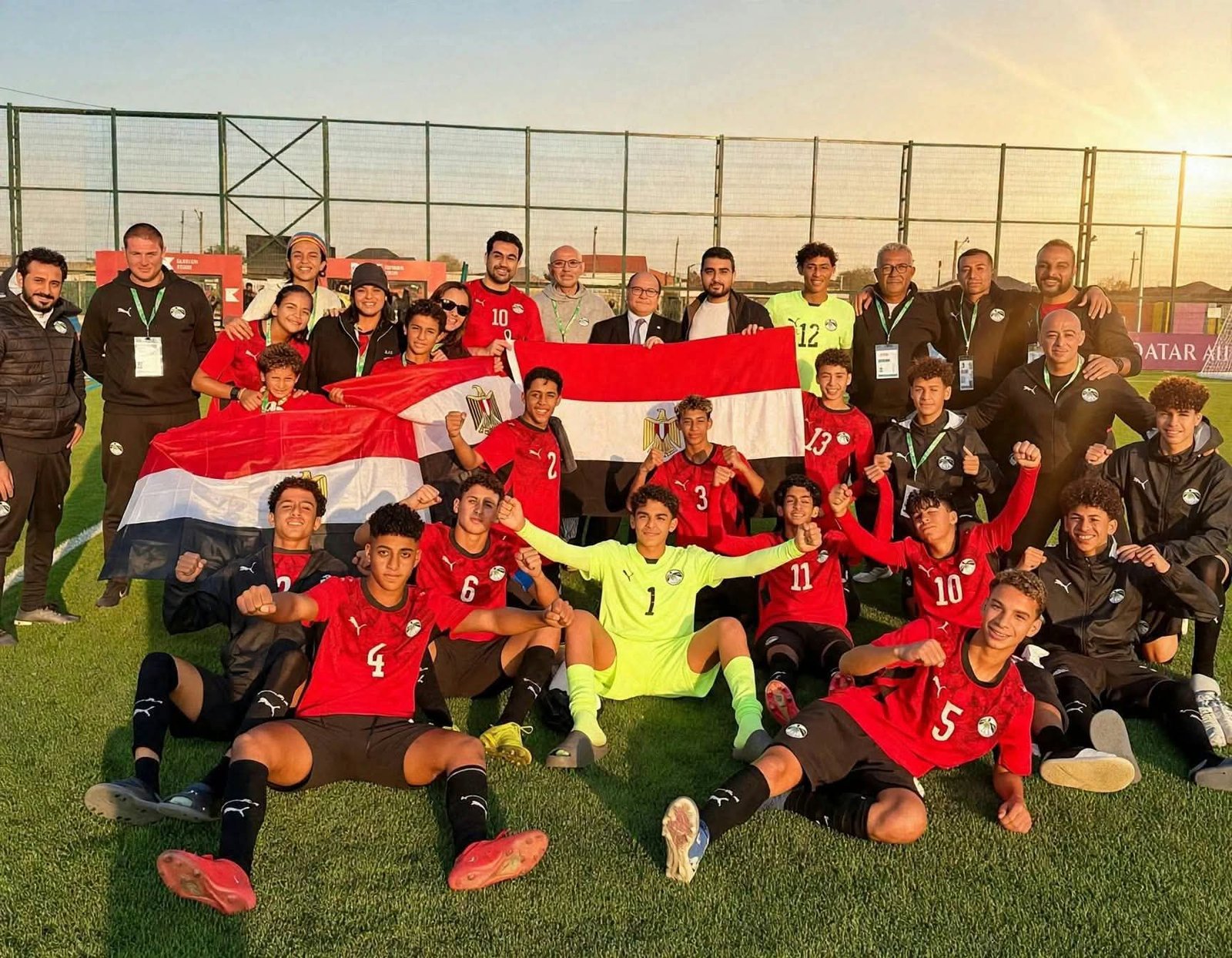 منتخب مصر تحت 15 عامًا يهزم ألبانيا 2-1 ويتأهل إلى دور الـ16 في كأس العالم بأذربيجان