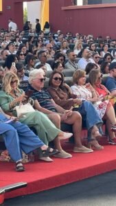 ليلى علوي تشارك في ندوة النجمة منى زكي بمهرجان الجونة السينمائي