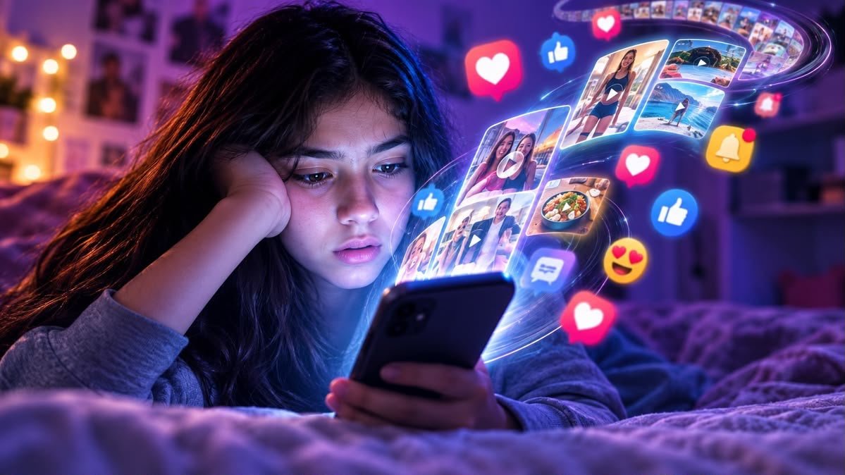 إرهاق المقارنة على السوشيال ميديا.. لماذا تبدو حياة الآخرين أفضل وكيف نستعيد الرضا عن أنفسنا؟ 5 إرهاق المقارنة على السوشيال ميديا.. لماذا تبدو حياة الآخرين أفضل وكيف نستعيد الرضا عن أنفسنا؟