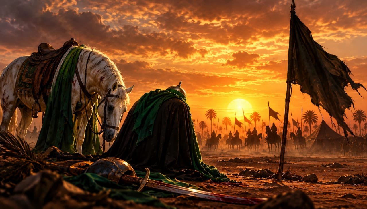 حدث في مثل هذا اليوم.. معركة كربلاء عام 680م واستشهاد الحسين بن علي وأهل بيته وأصحابه 4 حدث في مثل هذا اليوم.. معركة كربلاء عام 680م واستشهاد الحسين بن علي وأهل بيته وأصحابه