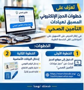 محافظ الإسكندرية يوضح خطوات الحجز الإلكتروني بعيادات التأمين الصحي لتقليل التكدس وتوفير الوقت