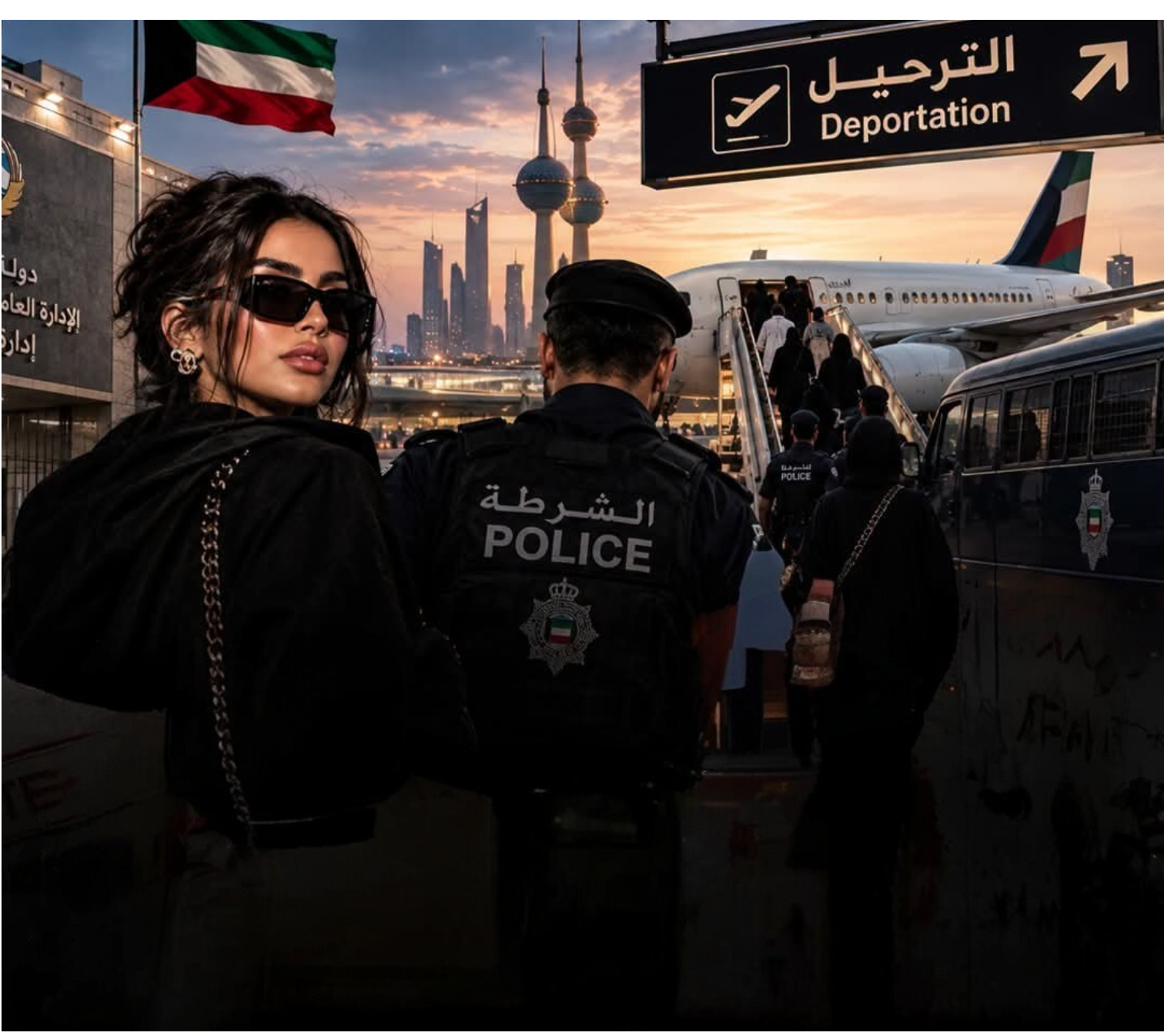 ترحيل الفاشينيستا المصرية بوكاهانتس من الكويت بعد اتهامها بخدش الحياء العام
