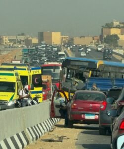 وزيرة التضامن تتابع تداعيات حادث الطريق السياحي بالجيزة وتوجه بتقديم الدعم والتدخلات الإغاثية 2 وزيرة التضامن تتابع تداعيات حادث الطريق السياحي بالجيزة وتوجه بتقديم الدعم والتدخلات الإغاثية