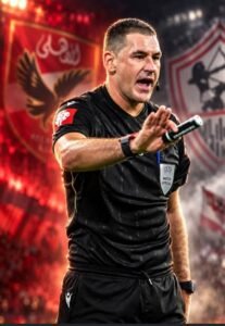 رادي أوبرينوفيتش حكم قمة الأهلي والزمالك.. إحصائيات تكشف صرامته وكثرة البطاقات الصفراء