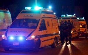 حادث صحراوي البحيرة.. وفاة سيدة وثلاثة من أطفالها وإصابة أربعة آخرين في حادث سيارة ملاكي