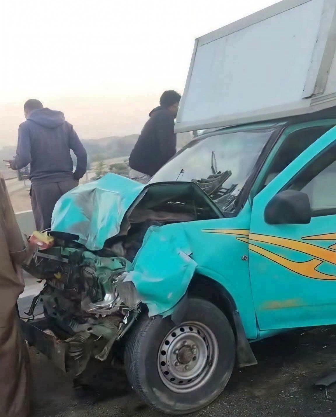 حادث على الطريق الإقليمي باتجاه المنوفية قبل نزلة قويسنا.. تفاصيل أولية