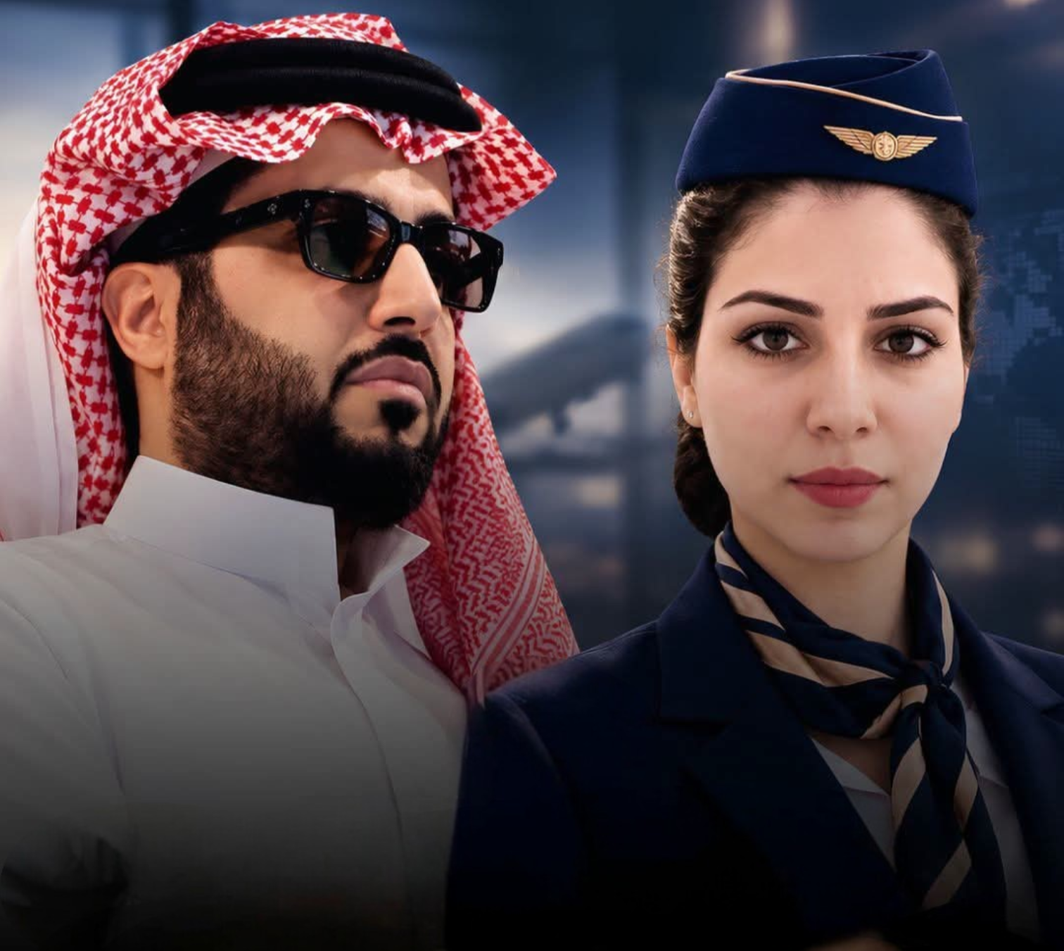 تركي آل الشيخ يواسي والد مضيفة الطيران عزة رمزي بكلمات مؤثرة بعد استهداف مطار الملك خالد