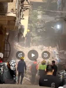 وفاة 5 من أسرة واحدة.. الحماية المدنية تواصل رفع أنقاض عقار حدائق القبة المنهار لليوم الثاني