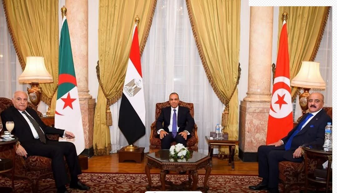 بيان مصري جزائري تونسي بشأن ليبيا.. رفض التدخلات الخارجية والمطالبة بخروج القوات الأجنبية والمرتزقة