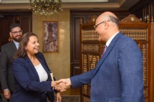 محافظ الإسكندرية يبحث تعزيز الأمن السيبراني وحماية الأطفال من مخاطر الإنترنت