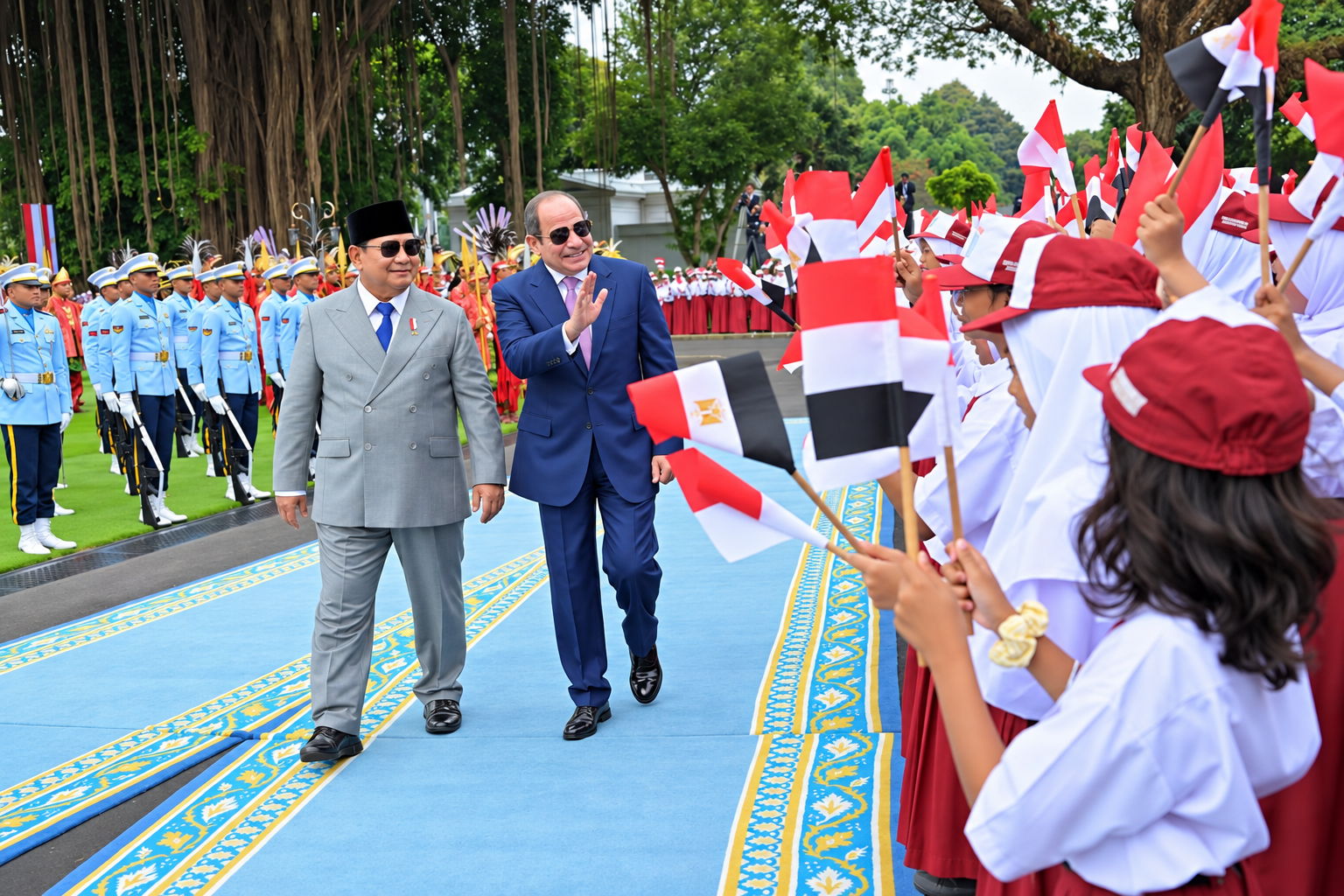 الرئيس السيسي يختتم زيارته إلى إندونيسيا ويؤكد تعزيز الشراكة الاستراتيجية بين البلدين