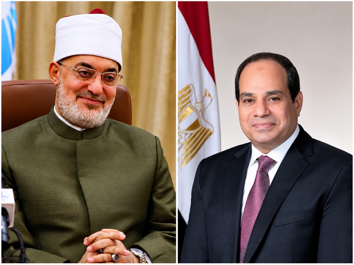 مفتي الجمهورية يهنئ الرئيس السيسي والقوات المسلحة بذكرى انتصار أكتوبر الـ53