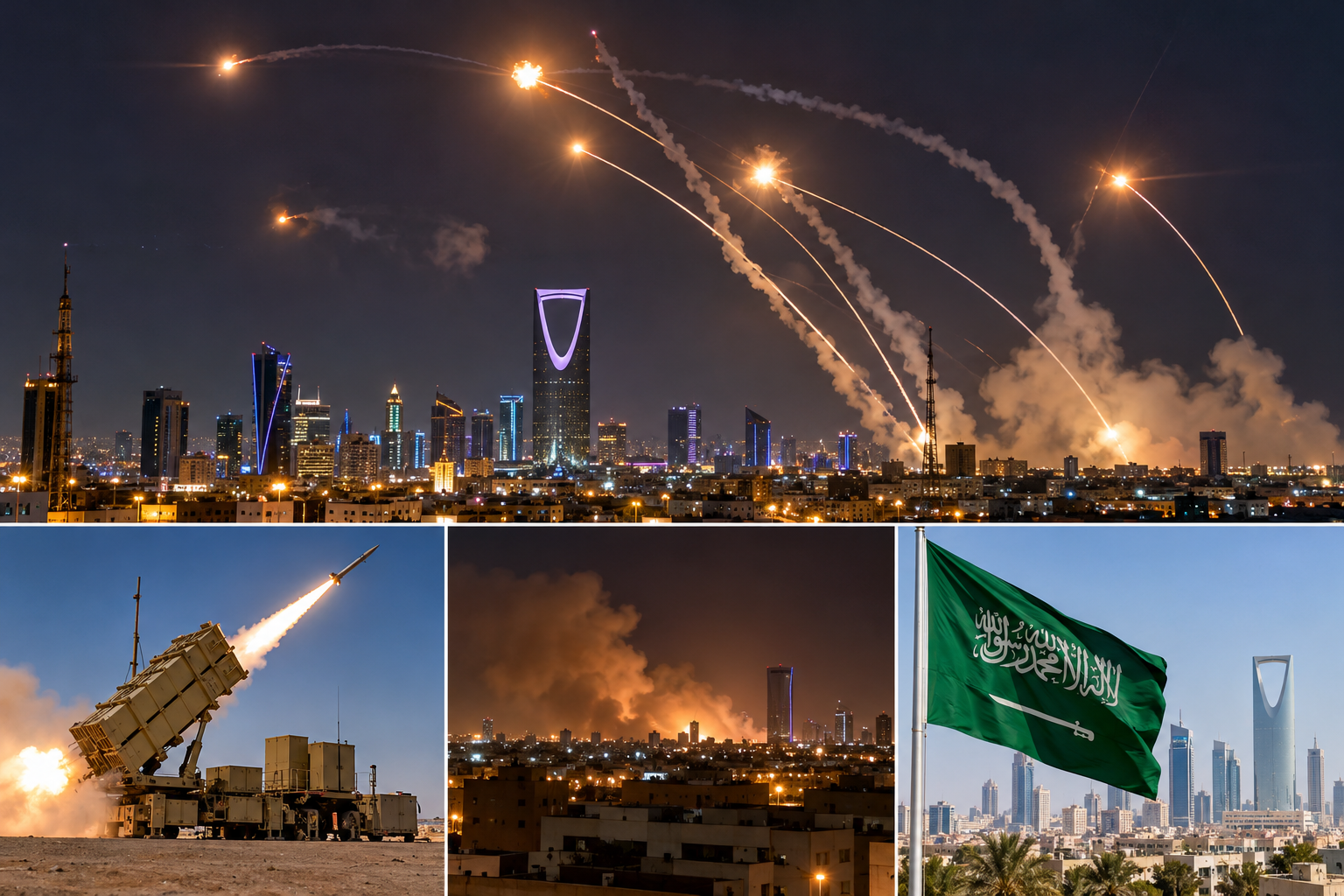 اعتراض 10 صواريخ باليستية أطلقتها جماعة الحوثي باتجاه جنوب السعودية.. وانفجارات تهز الرياض 3 اعتراض 10 صواريخ باليستية أطلقتها جماعة الحوثي باتجاه جنوب السعودية.. وانفجارات تهز الرياض