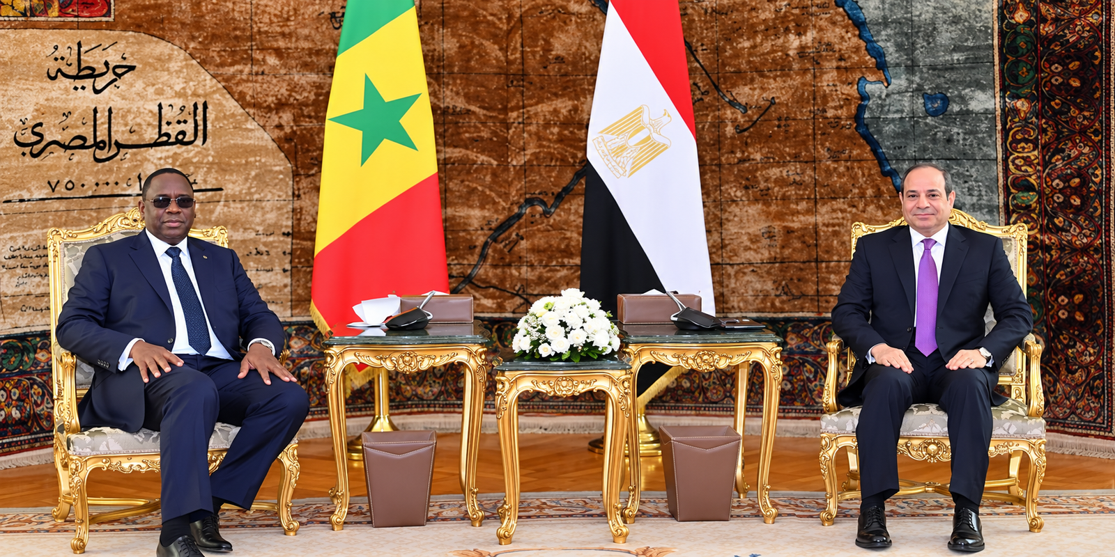 السيسي يستقبل رئيس السنغال في العلمين ويبحث تعزيز التعاون ودعم التنمية الأفريقية