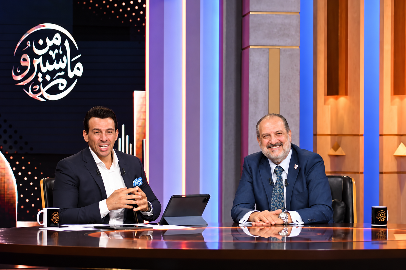 رامي رضوان يحتفل بالحلقة رقم 100 من «من ماسبيرو» ويكشف كواليس استضافة خالد الصاوي