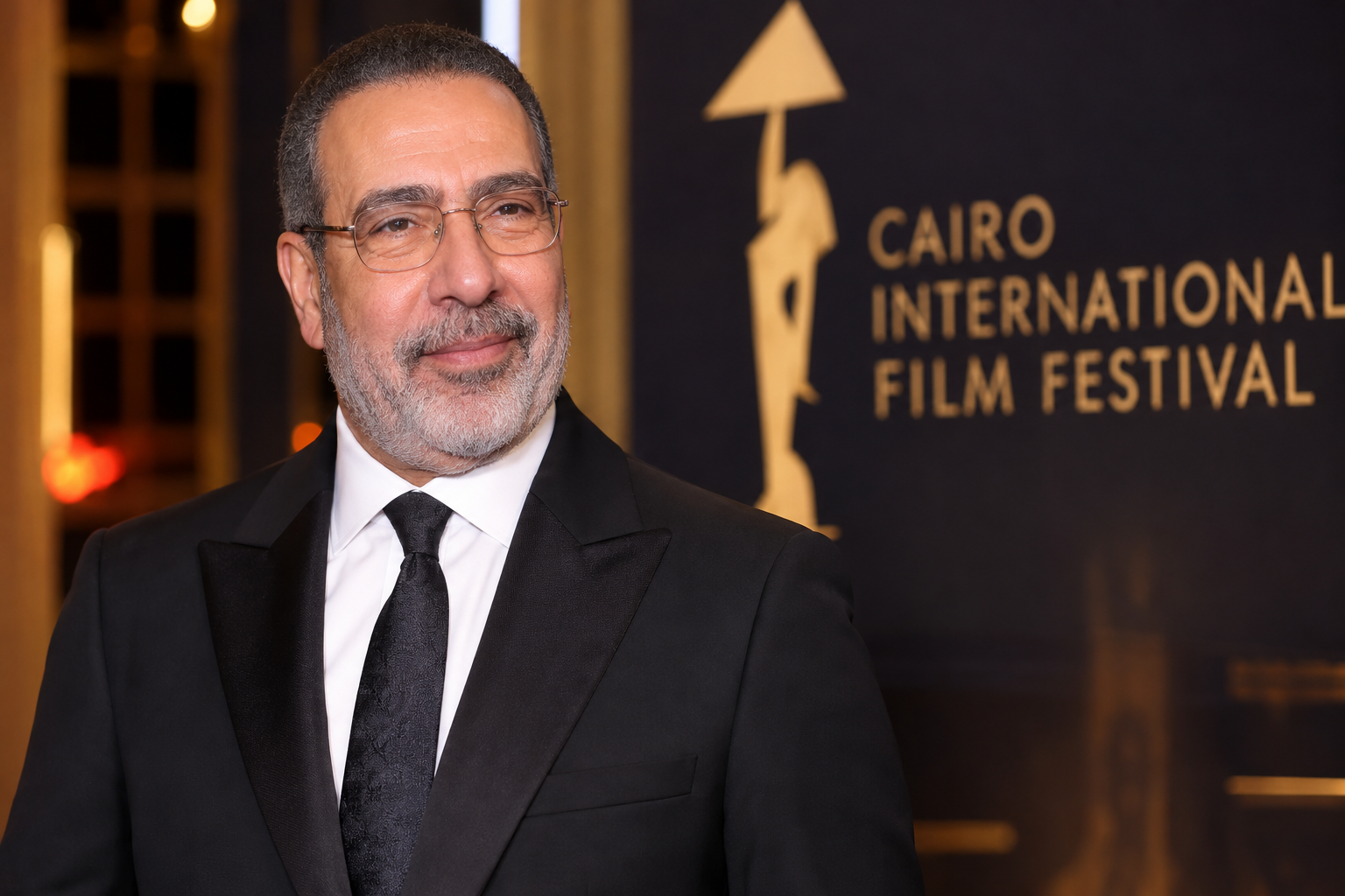 مهرجان القاهرة السينمائي يكرم مدحت العدل بجائزة الهرم الذهبي لإنجاز العمر في دورته الـ47