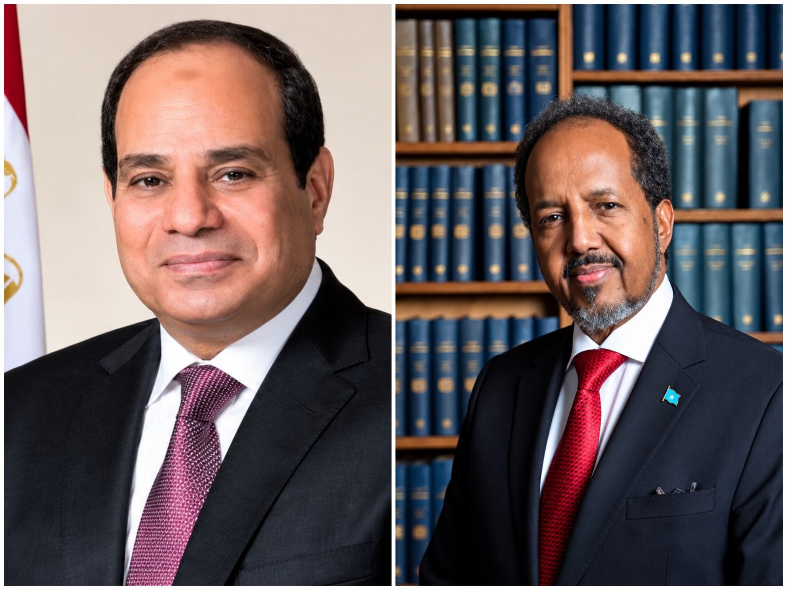 السيسي وحسن شيخ محمود يبحثان دعم الصومال وتعزيز الأمن والاستقرار في القرن الأفريقي